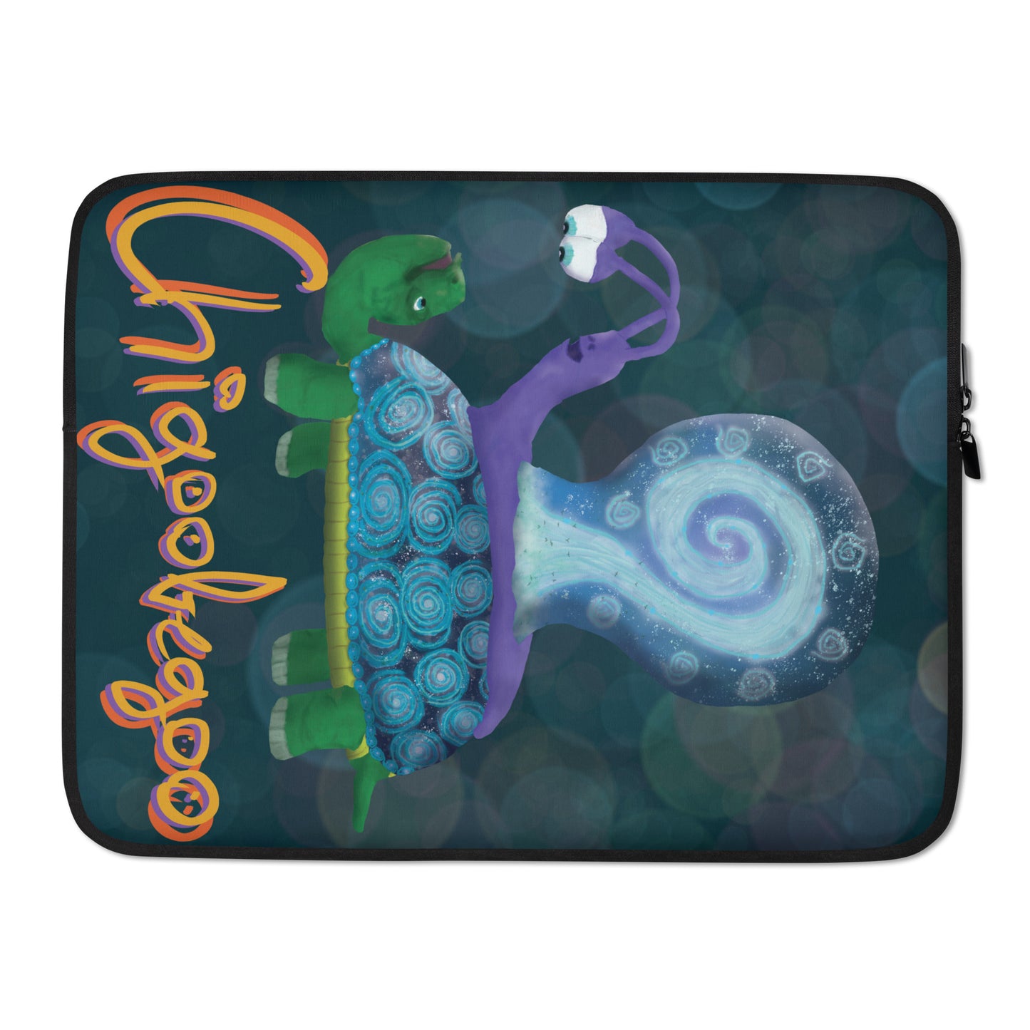 Laptop Sleeve @chigoobegoo and turtle