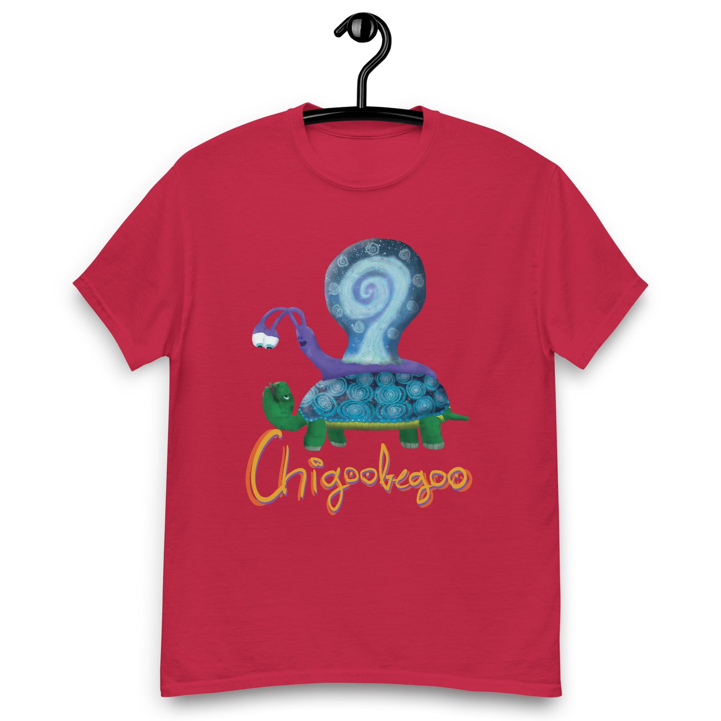 Men's classic tee @chigoobegoo and turtle