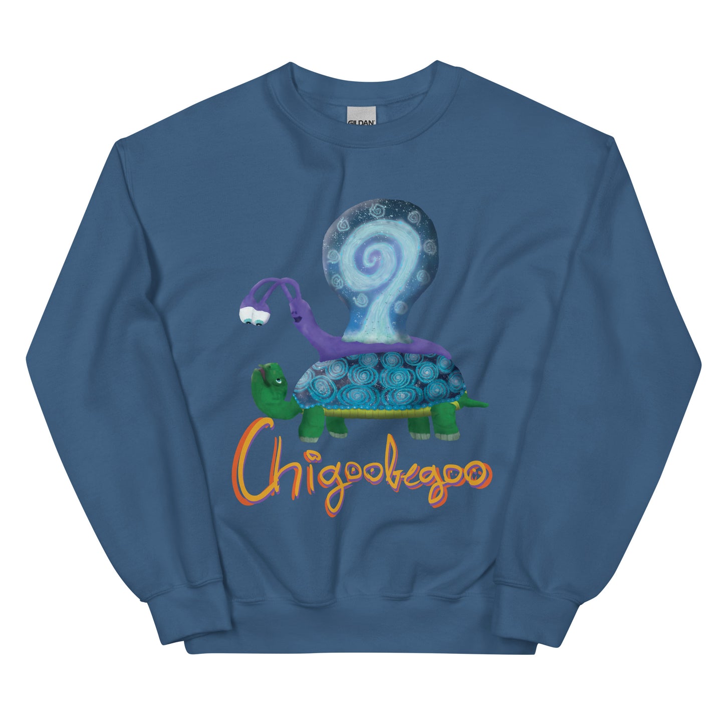 Unisex Sweatshirt @chigoobegoo and turtle