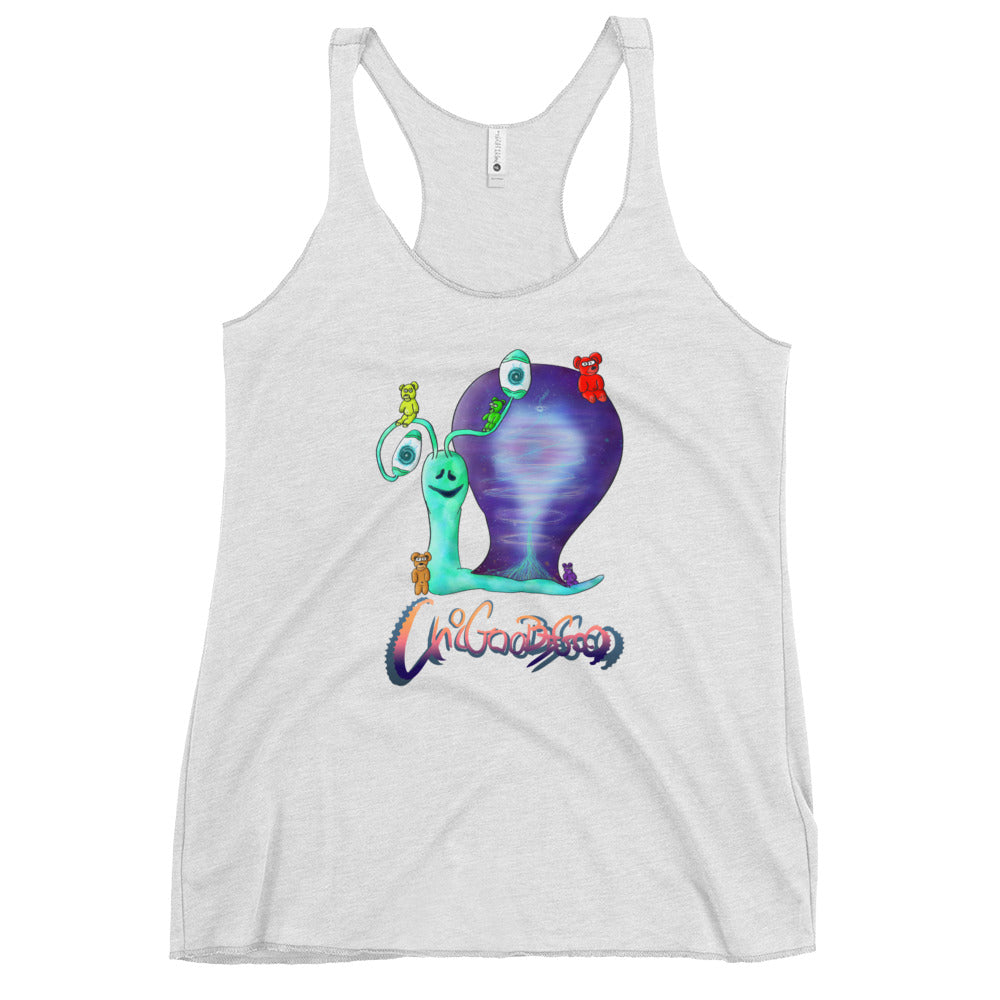 Women's Racerback Tank @Hanging with Friend`s