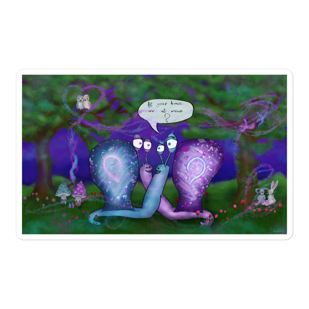 Bubble-free stickers @lovemoment