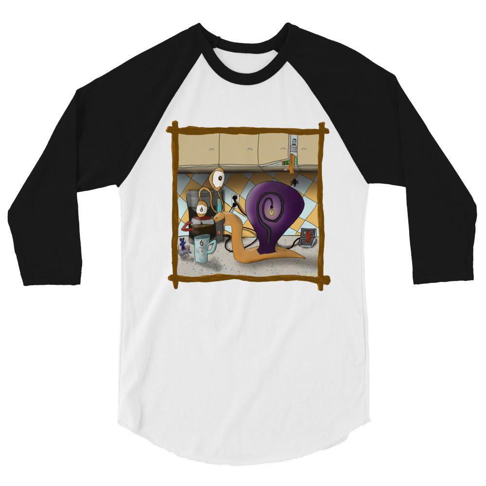 3/4 sleeve raglan shirt @coffeealmostready