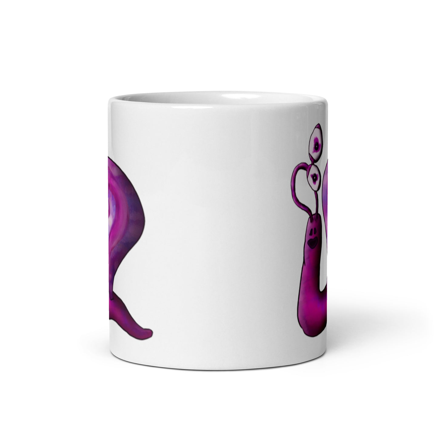 White glossy mug @firstwave005