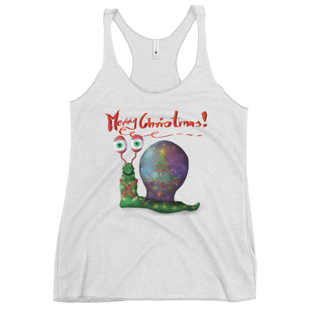 Women's Racerback Tank @merrychristmas