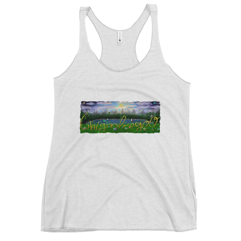 Women's Racerback Tank @cover