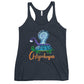 Women's Racerback Tank @chigoobegoo and turtle