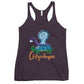 Women's Racerback Tank @chigoobegoo and turtle