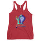Women's Racerback Tank @Hanging with Friend`s