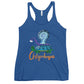 Women's Racerback Tank @chigoobegoo and turtle