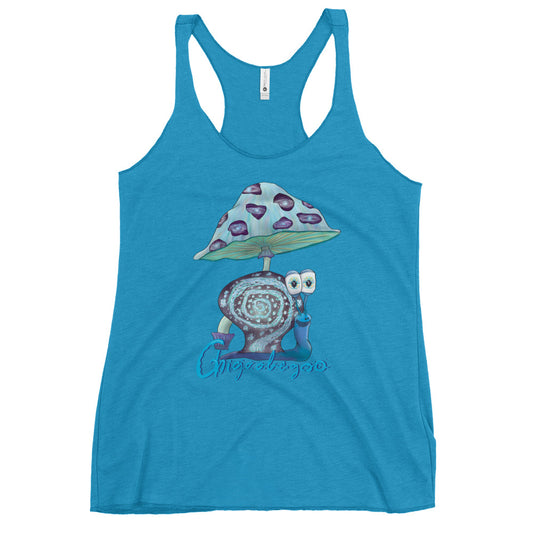 Women's Racerback Tank @Galaxyshroom