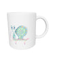 White glossy mug @firstwave008 w logo