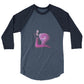 3/4 sleeve raglan shirt @firstwave005