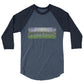 3/4 sleeve raglan shirt @cover