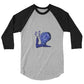 3/4 sleeve raglan shirt @firstwave007