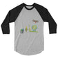 3/4 sleeve raglan shirt @flyingcow