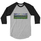 3/4 sleeve raglan shirt @cover