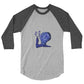 3/4 sleeve raglan shirt @firstwave007