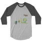 3/4 sleeve raglan shirt @flyingcow