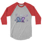 3/4 sleeve raglan shirt @lovemoment