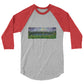 3/4 sleeve raglan shirt @cover