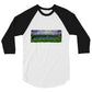 3/4 sleeve raglan shirt @cover
