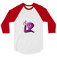 3/4 sleeve raglan shirt @firstwave005