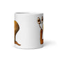 White glossy mug @firstwave003