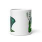 White glossy mug @firstwave001