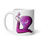 White glossy mug @firstwave005