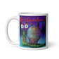 White glossy mug @merrychristmas
