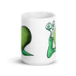 White glossy mug @firstwave009