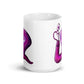 White glossy mug @firstwave005