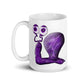 White glossy mug @firstwave006 w logo