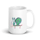 White glossy mug @firstwave008 w logo