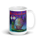 White glossy mug @merrychristmas