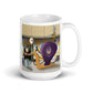 White glossy mug @coffeealmostready