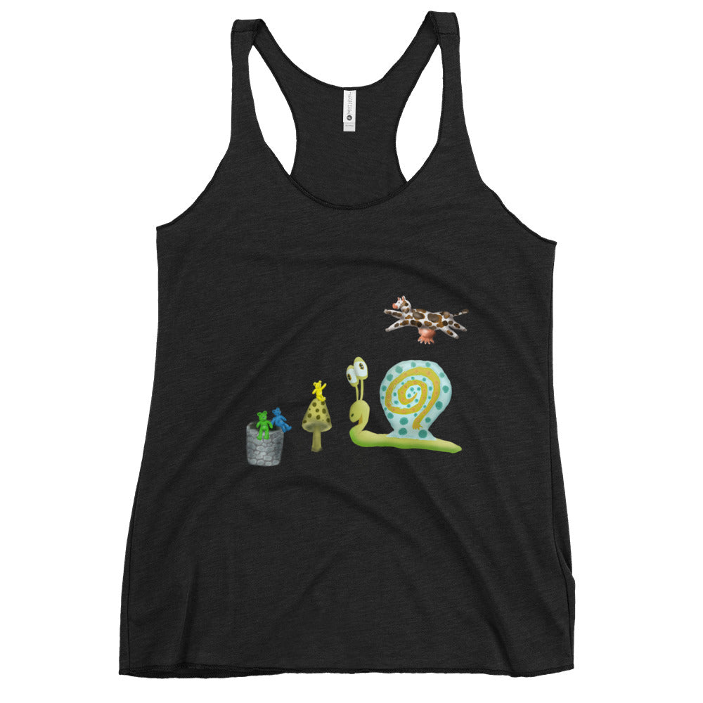 Women's Racerback Tank @flyingcow
