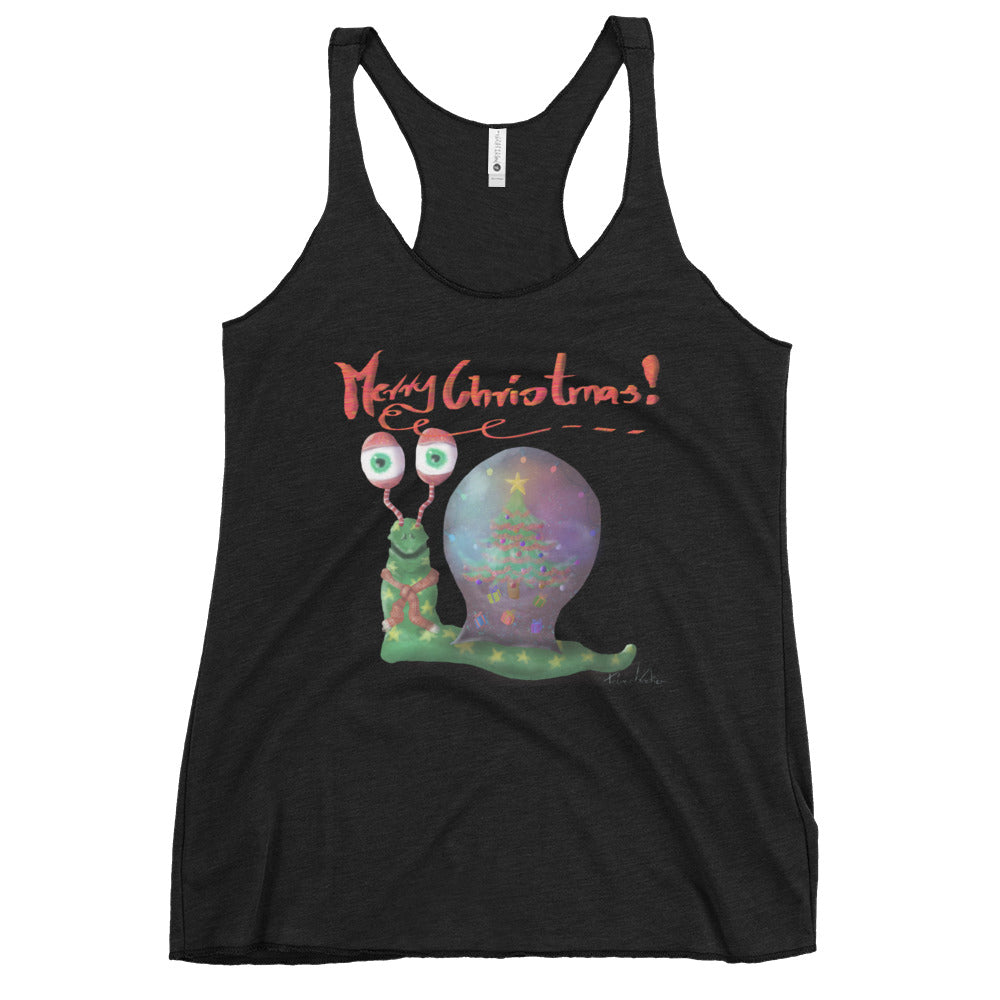 Women's Racerback Tank @merrychristmas