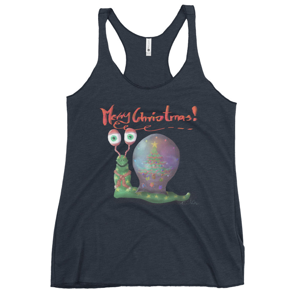 Women's Racerback Tank @merrychristmas