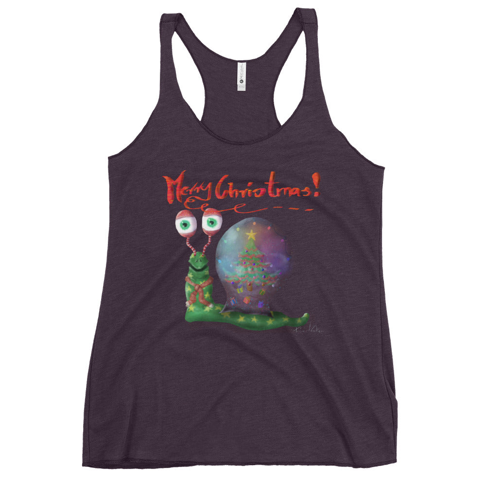 Women's Racerback Tank @merrychristmas