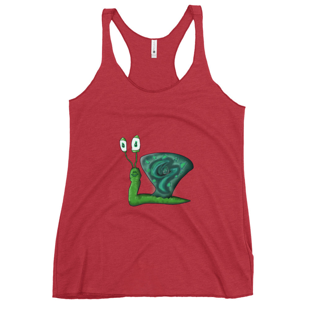 Women's Racerback Tank @firstwave001