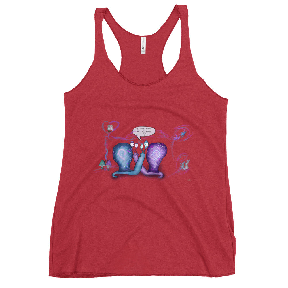 Racerback-tanktop voor dames @lovemoment