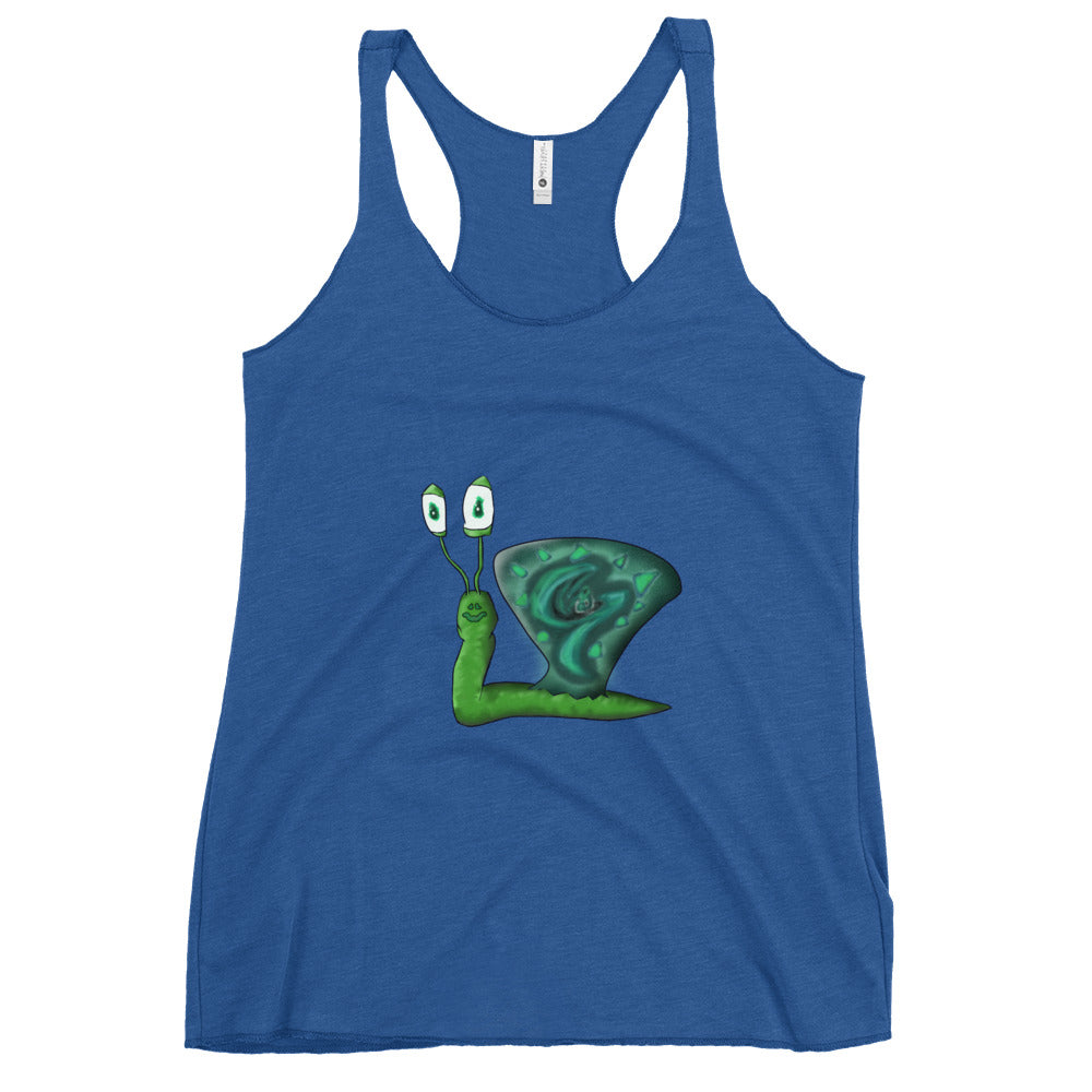 Women's Racerback Tank @firstwave001