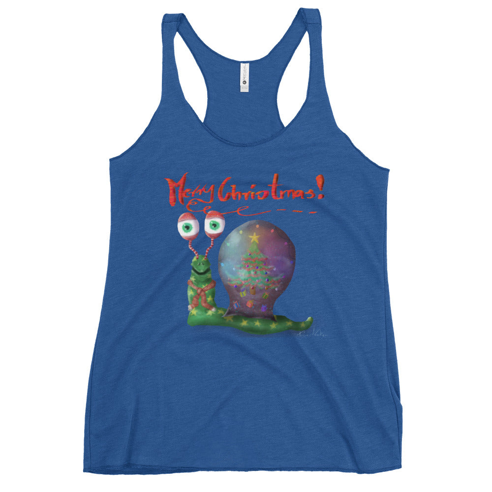Women's Racerback Tank @merrychristmas