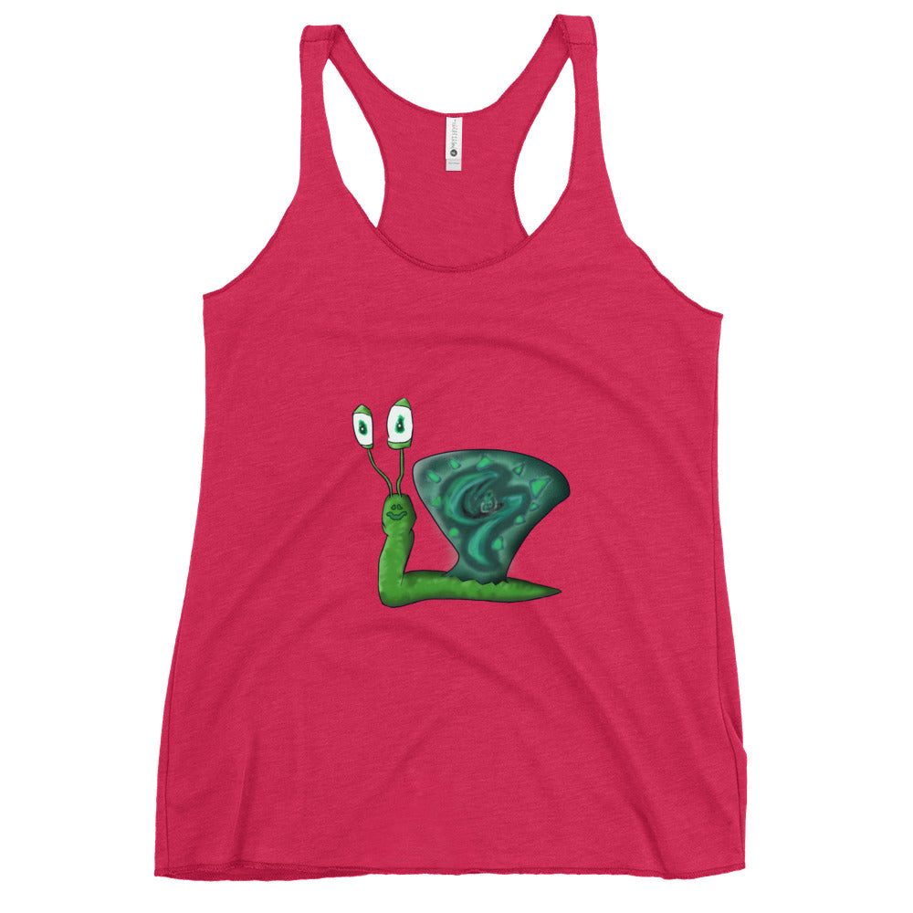 Women's Racerback Tank @firstwave001