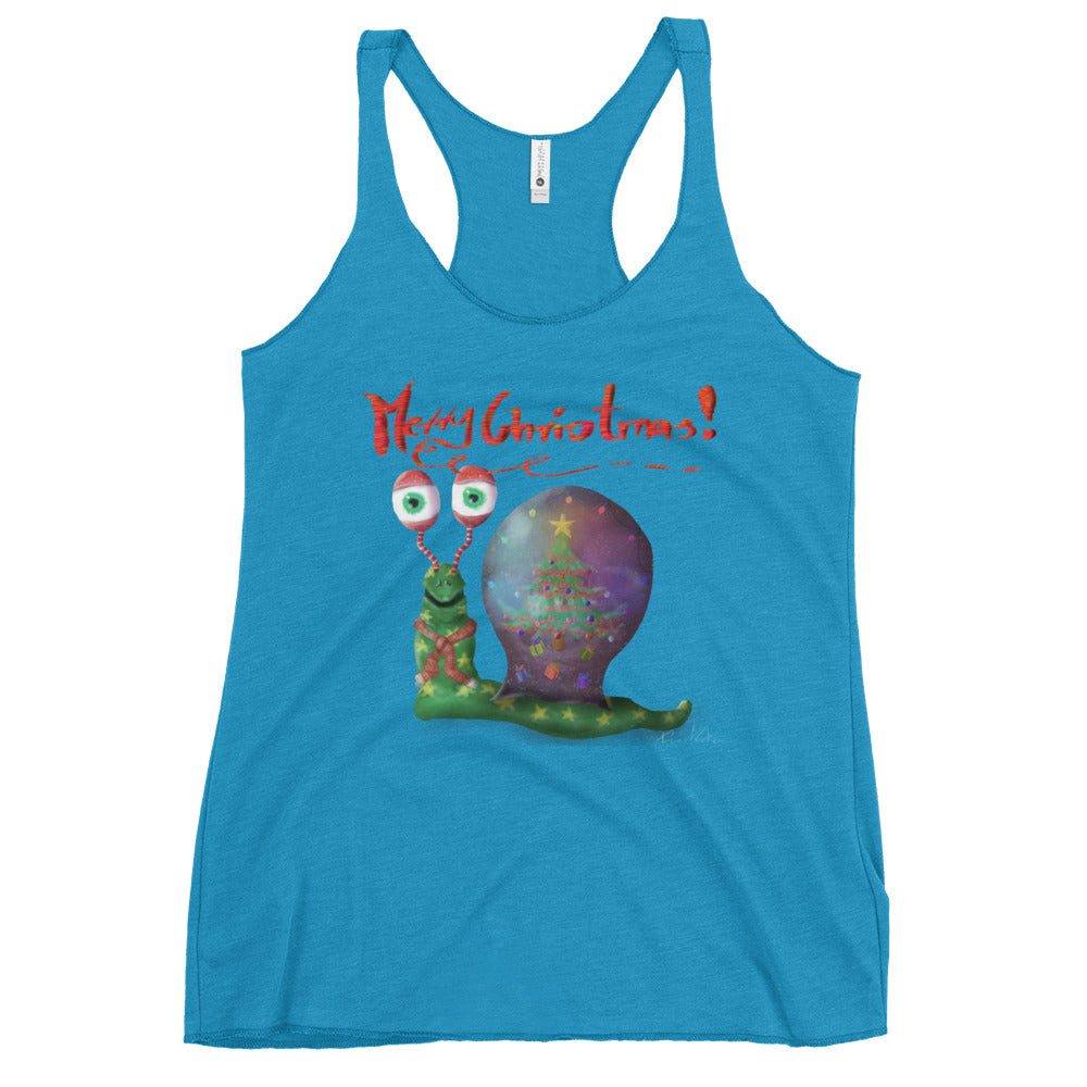 Women's Racerback Tank @merrychristmas